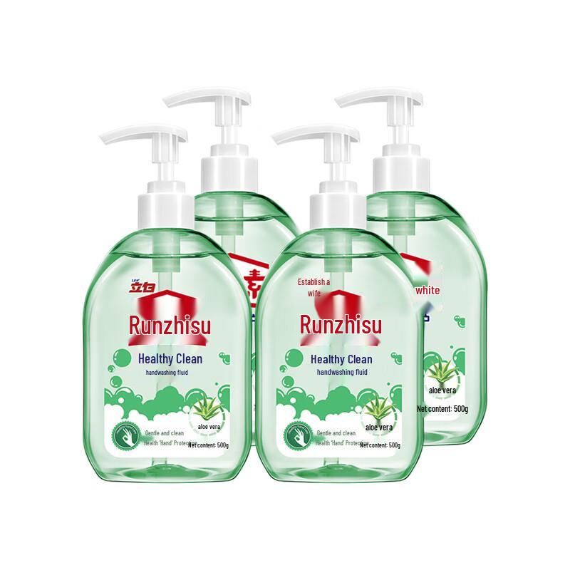 

Liby Runzhisu Aloe Hand Wash - 4 x 500g