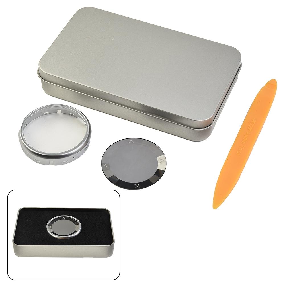 Crystal Style Car Multimedia Knob Cover Control Knob Decoration Sticker For BMW