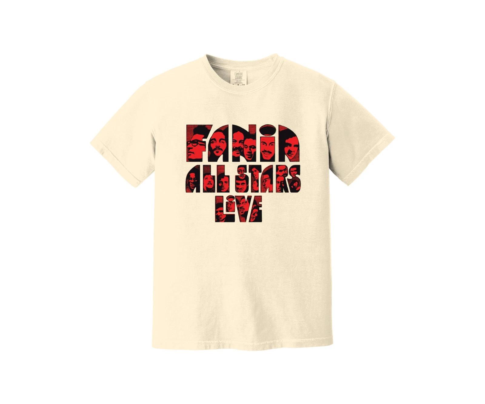 Футболка Fania All Stars Live Heavyweight - сальса, латин-джаз, Джонни Пачеко 70-е S