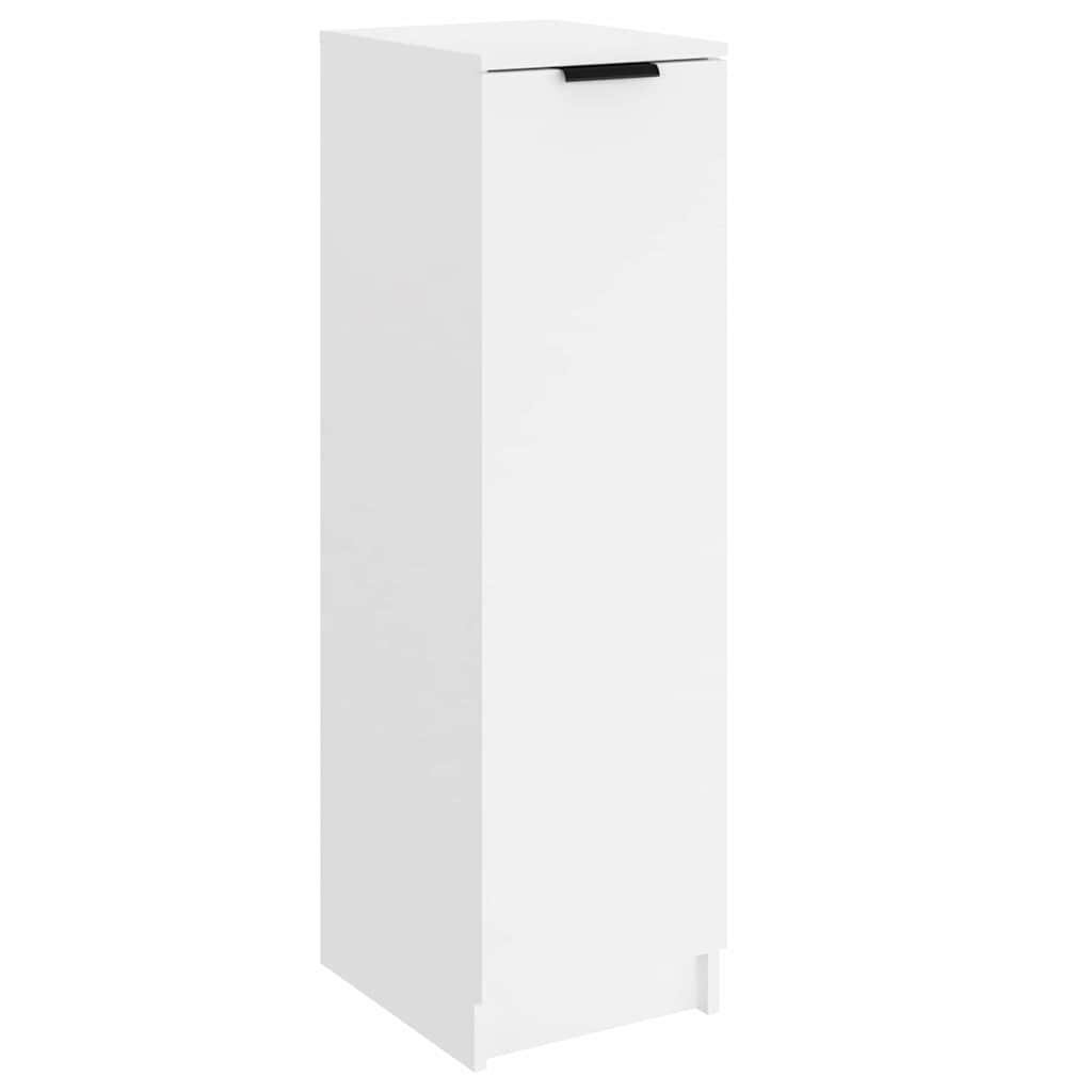 vidaXL Schuhschrank Weiß 30x35x100 cm Holzwerkstoff