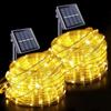 Copper Wire LED Solar String Lights: Waterproof Outdoor Fairy Lights for Courtyard Decoration