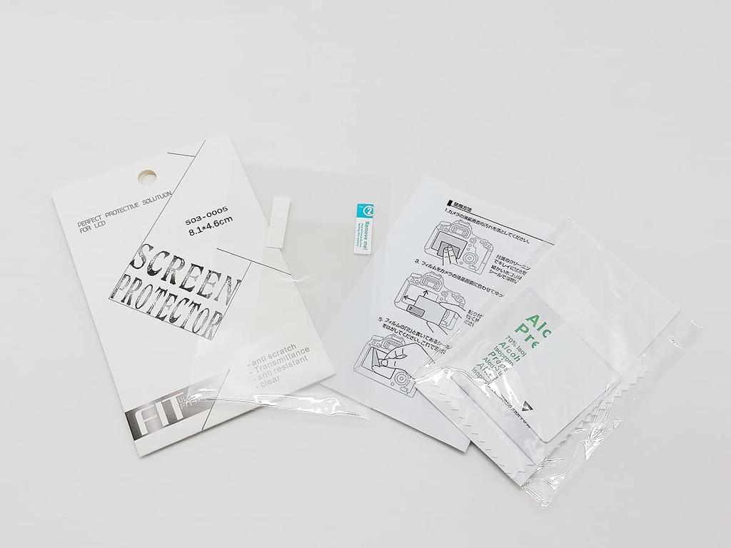 Washodo LCD screen protection sticker for OLYMPUS PEN PL5 PL6 PM2 digital cameras only E-PL3 "503-0005"