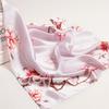 100% Real Silk Square Scarf For Women Print Bandana Natural Silk Headscarf kerchief Small Suqare Silk Scarf Hair Scarves 65x65cm