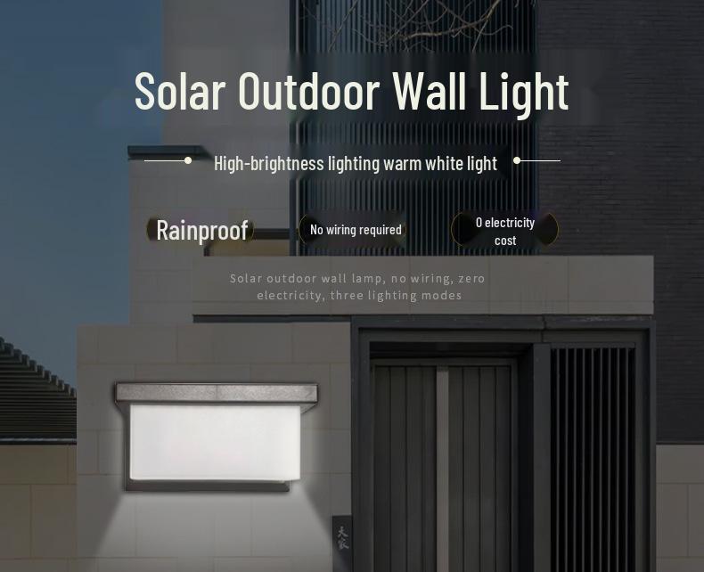 Waterproof Solar LED Garden Light with Motion Sensor