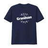 Mens Best Grandson Ever T Shirt Black 2X Large vintage Washed Top For Everyday Wear Stylish Casual homme Comfortable Versatile