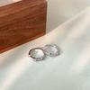 Yinruitai S925 Sterling Silver Ocean Starry Sky Moonstone Diamond Ring