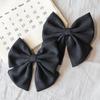 2Pcs Solid Color Hair Bows Boutique With Clips For Girls Hairgrips New Headwear Baby Hair Accessories Gift Baby Hair Clips