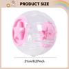 Exercise Ball for Hamsters And Guinea Pigs, Breathable Ball, Transparent Wheel, Toy