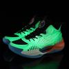 Nitrogen Anti-slip Basketball Shoes for Boys, Children and Young Professional Practical Lightweight Breathable Sports Shoes for Women Luminous