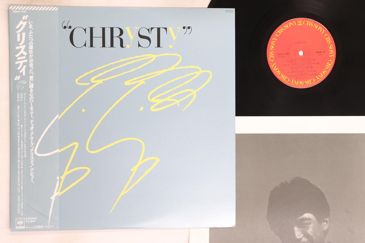 

LP Record CHRYSTY - Chrysty 28AH1787 CBS SONY 1984 Japan Obi Japanese Pop/Rock Used