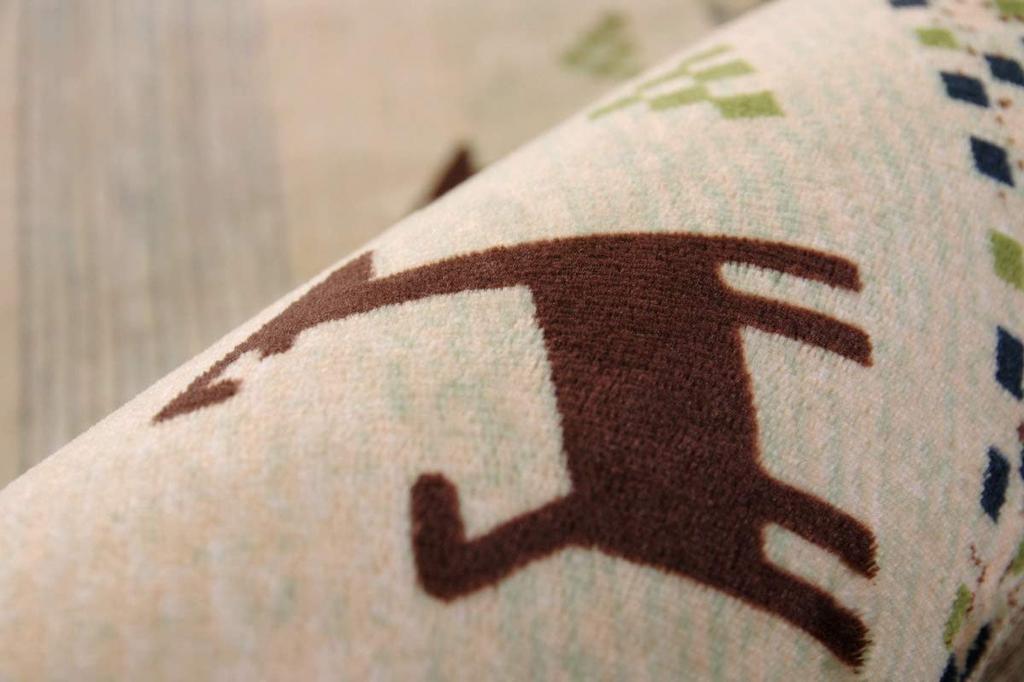 Ikehiko Rug Mat Carpet Large Rectangle DX Ladi 200 X 300cm Green Soft Touch Flannel Approx. #5667949