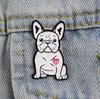 Dog Cute Pet Enamel Pins Cartoon Women's Brooches Men Lapel Pins Badge On Backpack Costume Accessories Animal Jewelry Gifts