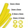 Yellow Line Hose 4 Sizes Petrol  Line  Hose New Petrol Fuel Pipe  Trimmer Chainsaw Blower