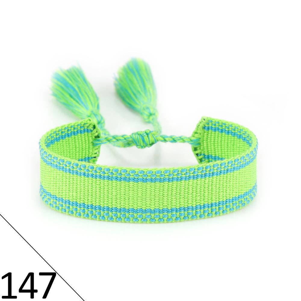 2025 Ethnic Style Polyester Couple Bracelet – Free Shipping