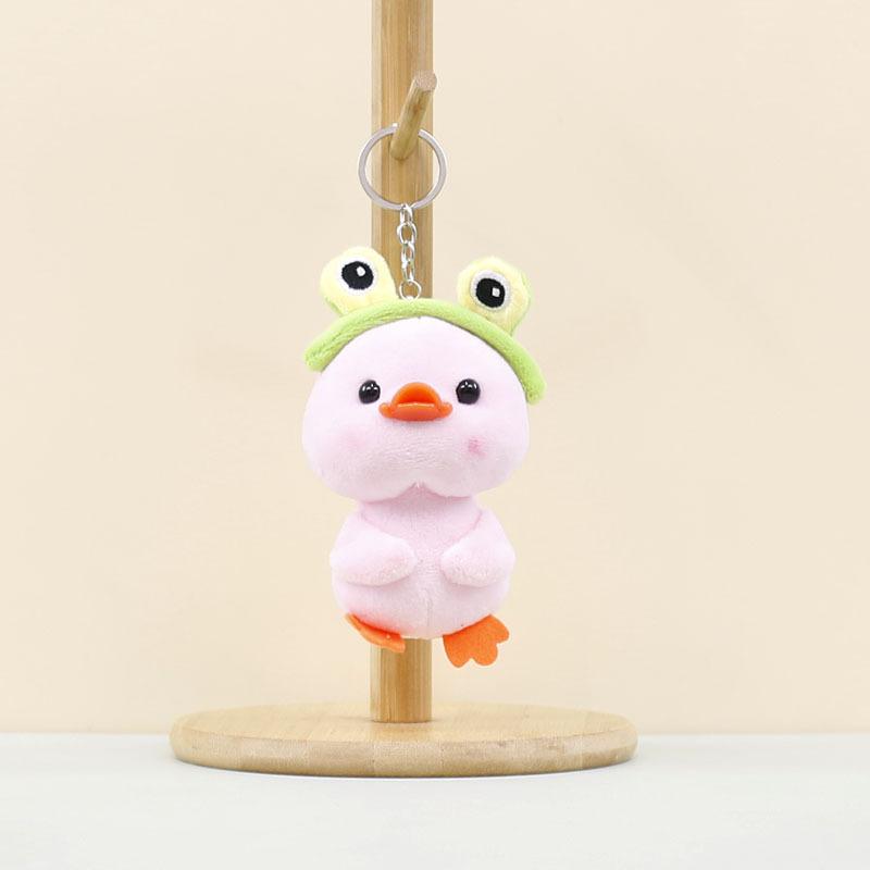 

Очаровательный плюшевый утенок игрушка брелок мягкий желтый белый розовый ласковый аксессуар утка Pink Duck