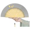 Floral Pattern Silk Bamboo Fan Exquisite Dance Fan Portable Chinese Style Fan  Home Decoration