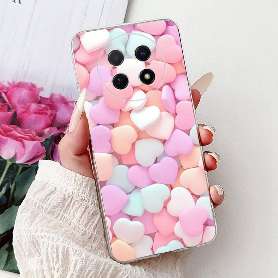 Cute Painting Phone Case For Huawei Nova Y91 Y90 Soft Silicone TPU Back Cover For Huawei NovaY90 NovaY91 Cases Bumpers