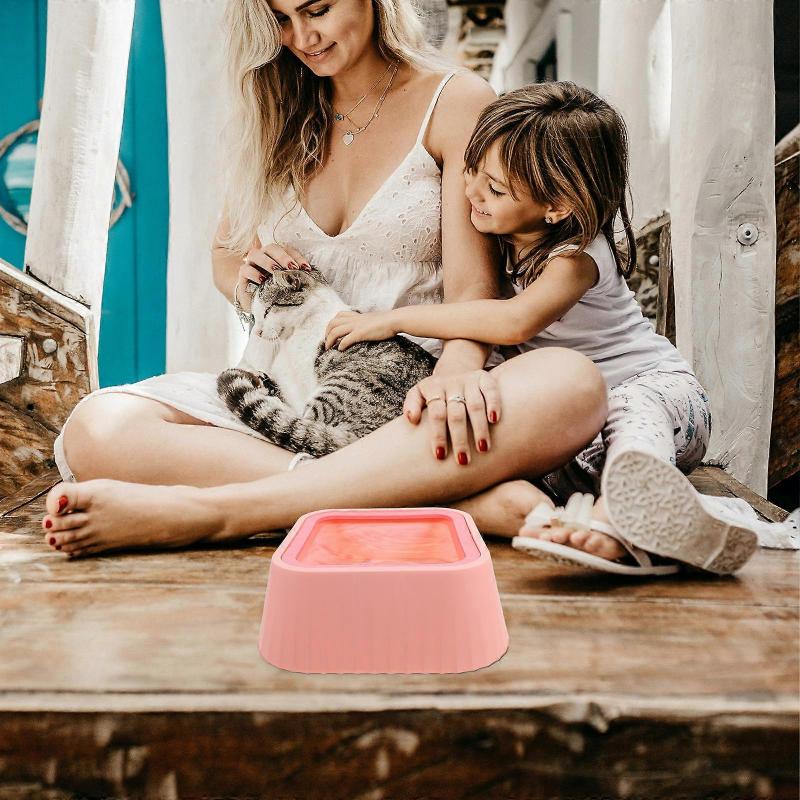 Pet Water Bowl Anti Spill Function for 5Pcs ABS Small Dog Bowls