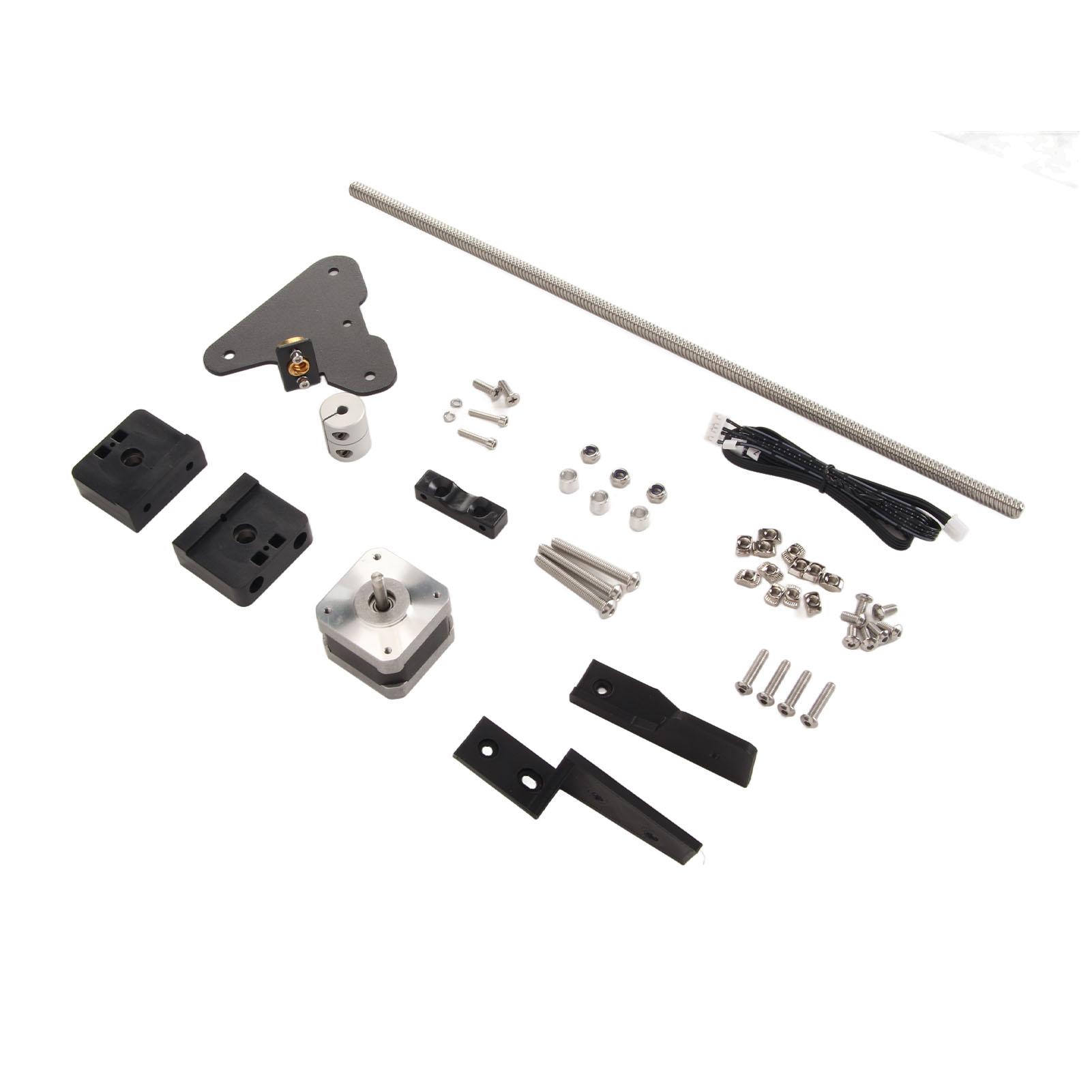 

Комплект подвійної осі Z Стабільна конструкція Міцний метал Легке встановлення Комплект для модернізації ведучого гвинта для Ender