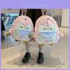 Penguin Plush Cartoon Backpack For Kids With Breathable Waterproof Material
