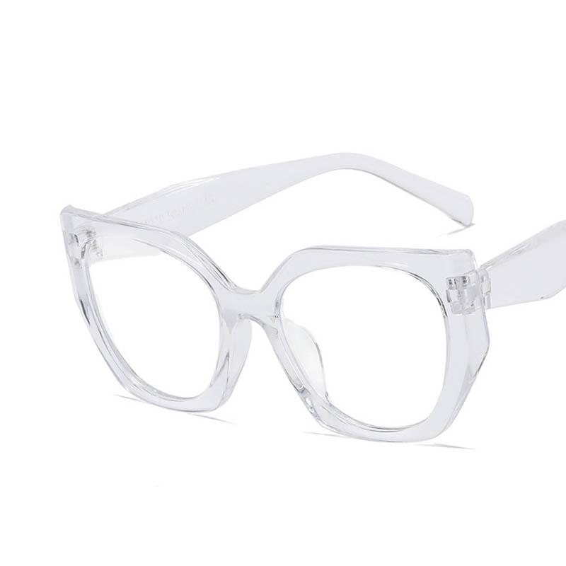 Trendy Women'S Black Frame Cat Eye Eyeglasses With Square Frame And Prescription Option  -0.5 -1.0 -2.0 -3.0 -4.0 To -6.0