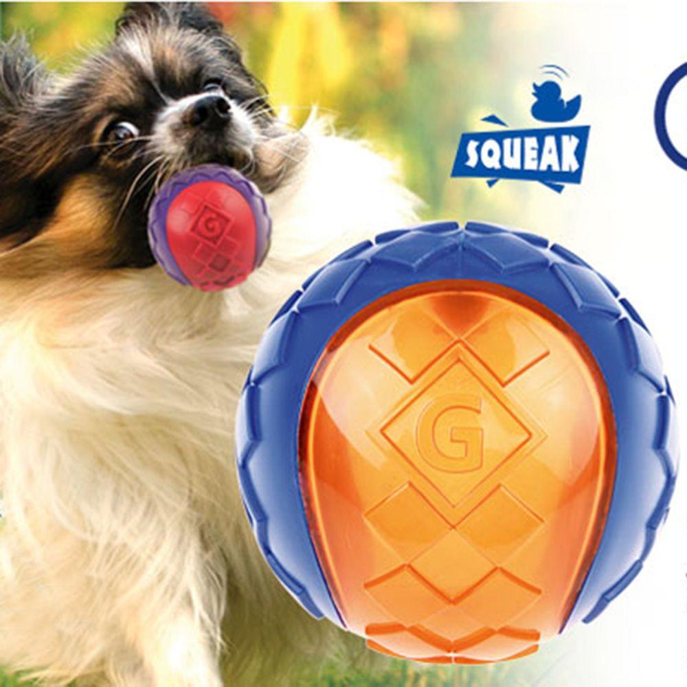 Toys Pet Supplies Relieve Boredom Outdoor Play Sounding Toy Molar Ball Elasticity Ball Dog  Toy