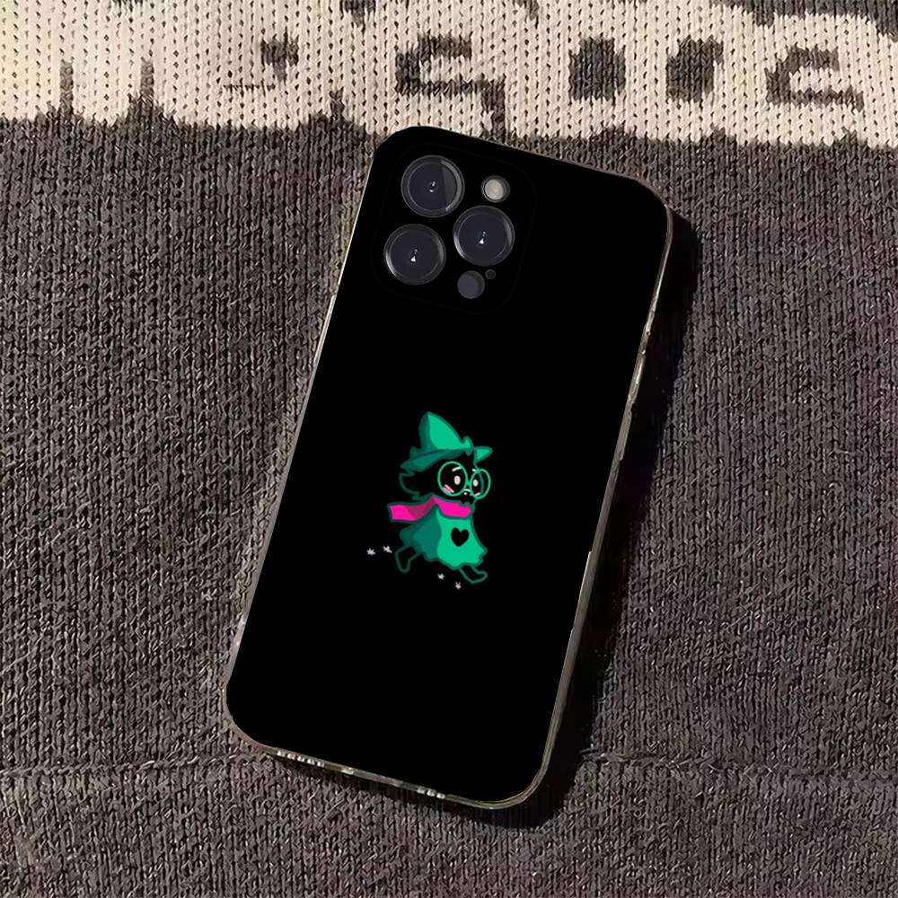 

D-Deltarune Ralsei Phone Case for iPhone 11Pro 13 12 11 Pro Max 16e 17 Air 16 15 14 Plus 11ProMax iPhone13mini