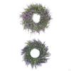 Lavender Wreath " Artificial for Front Door Wall Window Party Decor, Indoor/Outdoor Use