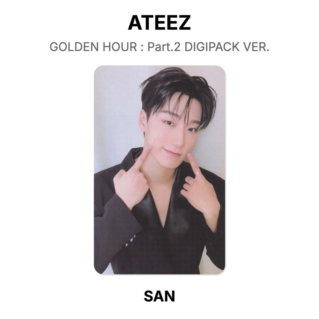ATEEZ GOLDEN HOUR : Part.2 DIGIPACK VER. Official Photocard