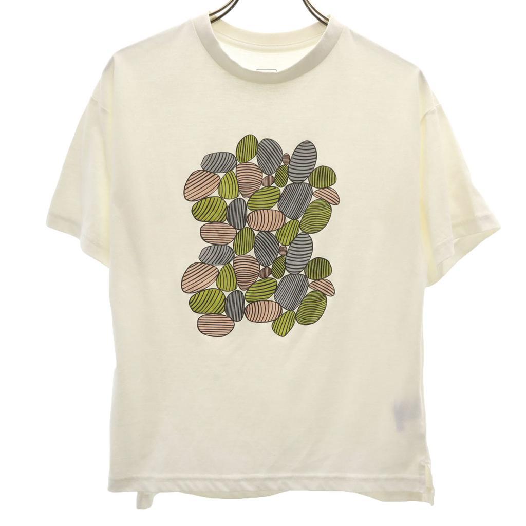 THE NORTH FACE Short sleeve T-shirt S White NTW31939 Outdoor Women Used