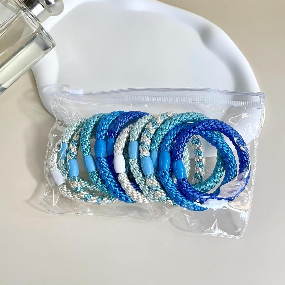 12pcs/set Nylon Hair Rope Set High Quality Elastic Rubber Band Fashion Ponytail Holders  Gifts