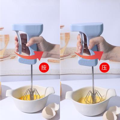 New Semi-automatic Egg Beater Hand-pressed Rotary Batter Mixer Baking Kitchen Accessories Egg Tools