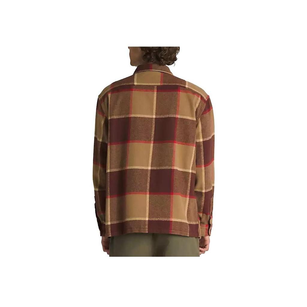 Vans Norbeck Long Sleeve Plaid Slim Fit Shirt Men Tops Multiple-Colors VN000AAYCLY