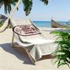 Spain National Football Team Print Beach Towel, Large Soft Quick Dry Towel for Beach Camping Swimming