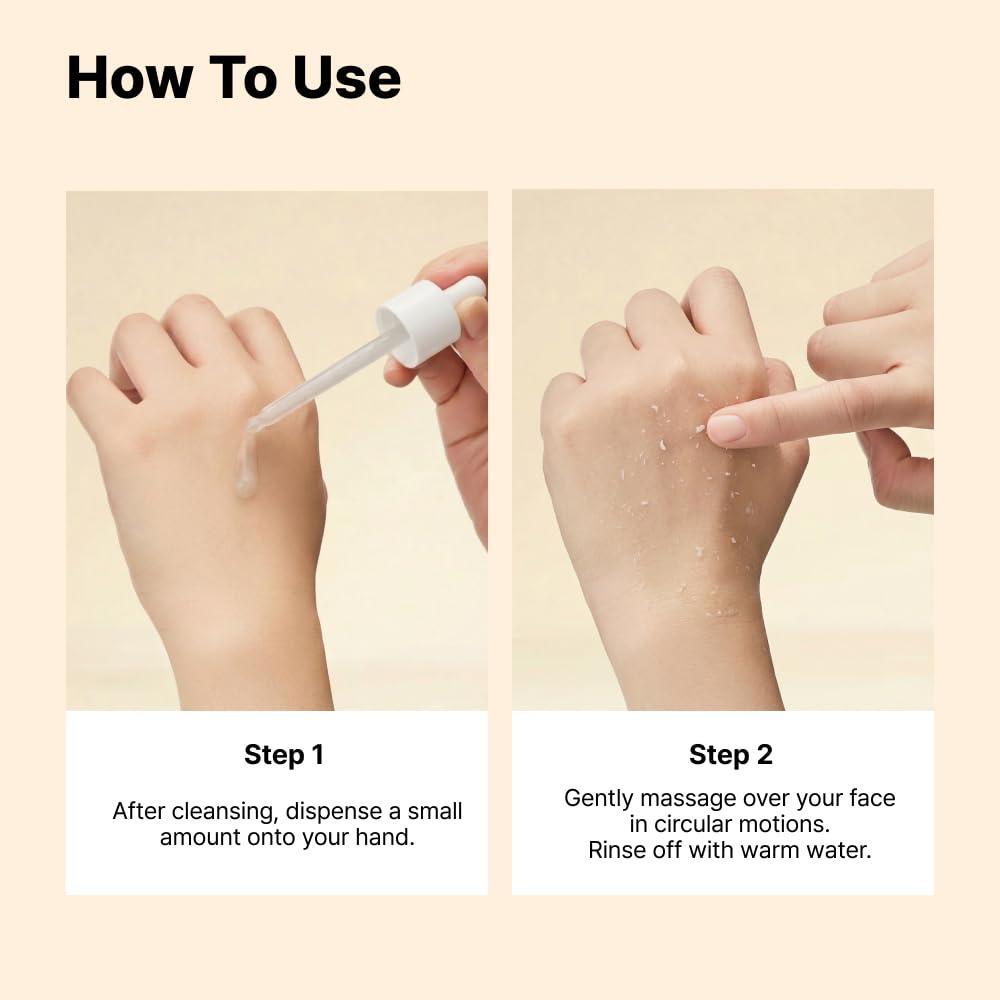 NIDA White Rice Whitehead Exfoliating Serum with AHA, PHA, Arbutin