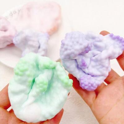 1/5 Piezas Bola Antiestrés Moldeable Juguete Alivio de la Ansiedad Bola para Apretar DIY Juguete Sensorial Portátil Suave Elástica Moldeable Bola Pellizcar Juguete Fidget Recuerdos de Fiesta