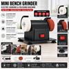 Abrasive Wheels Mini Bench Grinder Adjustable Speed Dual Wheel Grinder Desktop Grinding Machine