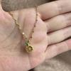 Exquisite and Stylish Green Lemon Rhinestone Pendant Necklace Women's Necklace Perfect Birthday Holiday Gift for Girls Women