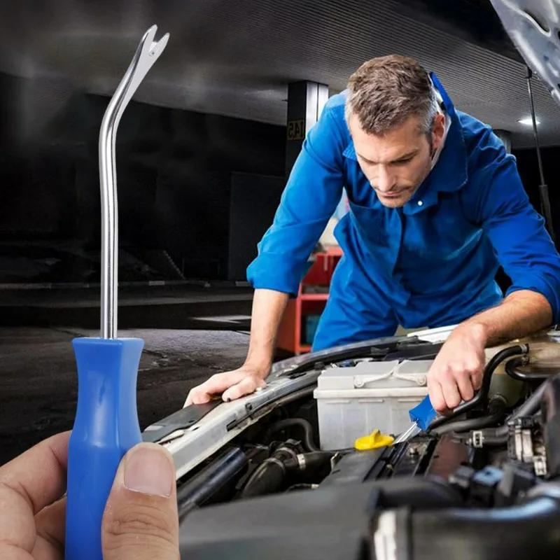 Car Disassembly Buckle Screwdriver Trim Clip Panel Upholstery Fastener Removal Open Pry Tool Clip Plier Quickly Remove Tool