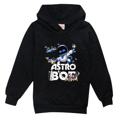 Sweat à capuche de jeu Astro Bot Vêtements de bande dessinée pour adolescents Fille Pull Manteaux à manches longues Garçons Vêtements d'extérieur en tissu doux Vêtements pour enfants