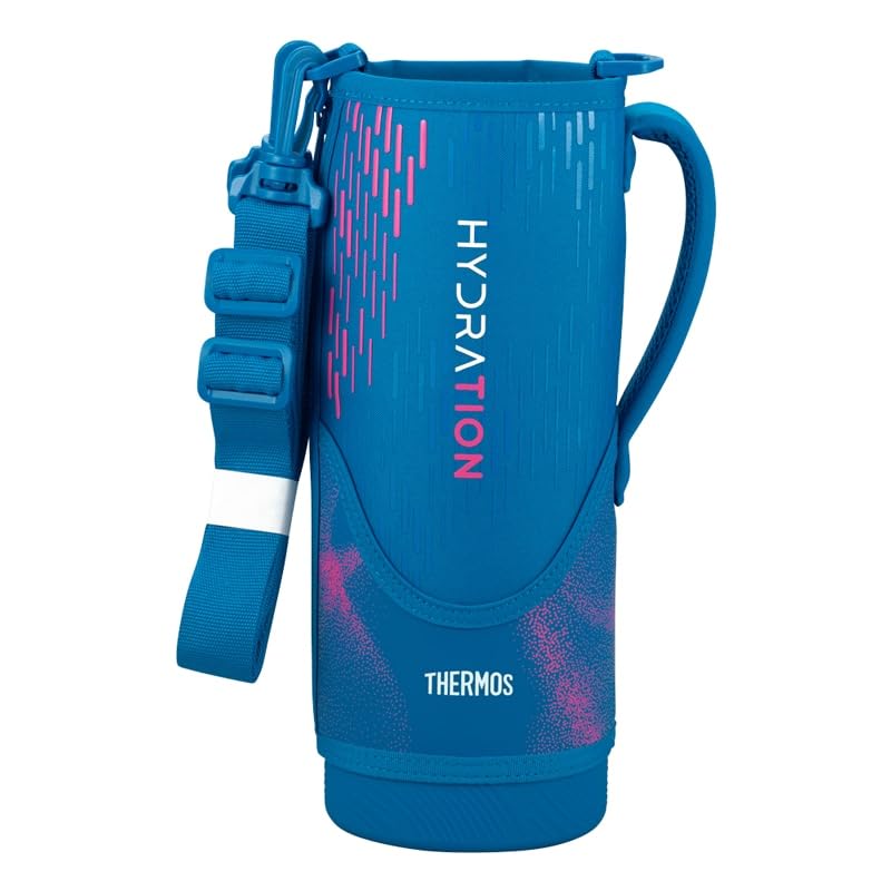 

Thermos Replacement Sports Bottle with Handy Blue Pink FJS-1500F Pouch, (BLP)