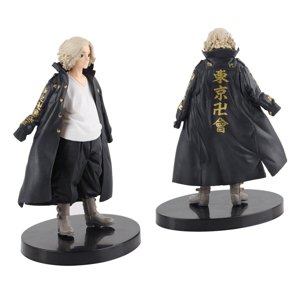 Longgong Temple Jian,Figure Anime Statue Collection Figurine Doll Toys Gifts for Anime Fans,Anime Collection Model Toy NAUXIU Tokyo Revengers Figure Takemichi Hanagaki Figure Manjiro Sano Figure