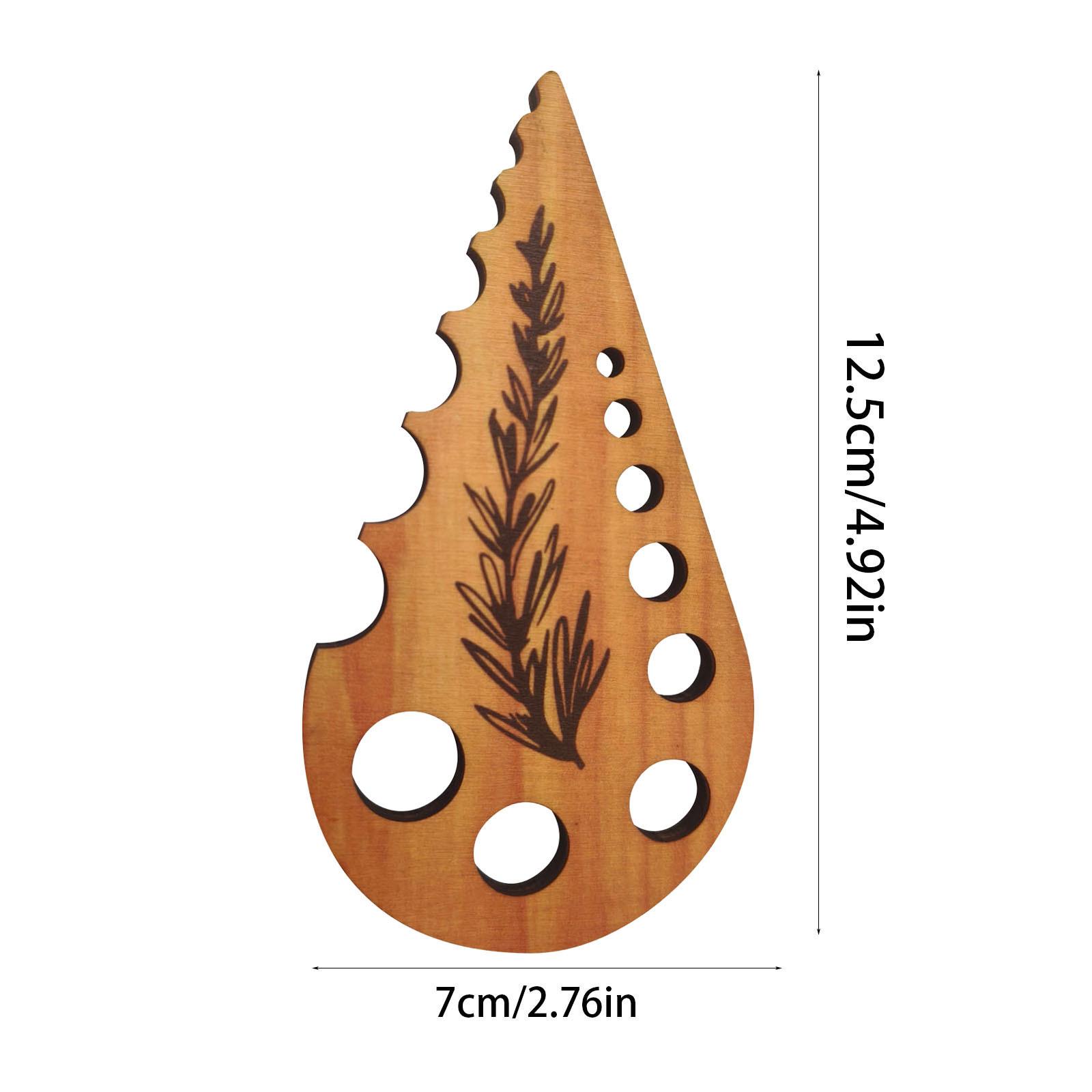 

1pc Heavy-Duty Herb Peeler & Stem Remover - with Strong Drainage Hole, Non-Food Contact Safe - for Home & Professional Kitchens