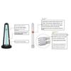 UV Disinfection Lamp Household Mite Lamp for 35 38W UV + Double UK Plug