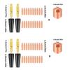 24Pcs Welding Nozzle Kit High Conductivity Copper Strong Rubber Closed Advice Professional Welders