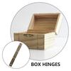Piano Cover Hinge Hardware Jewelry Case Small Furniture Hinges Stainless Steel Metal for Boxes Cabinet