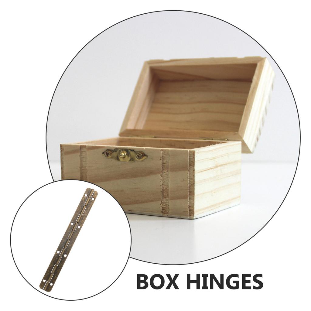 Piano Cover Hinge Hardware Jewelry Case Small Furniture Hinges Stainless Steel Metal for Boxes Cabinet