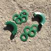 Universal Anti-Rust Bow Shackle 3/4" 5/8" D-Ring Shackle with Isolator & Washers
