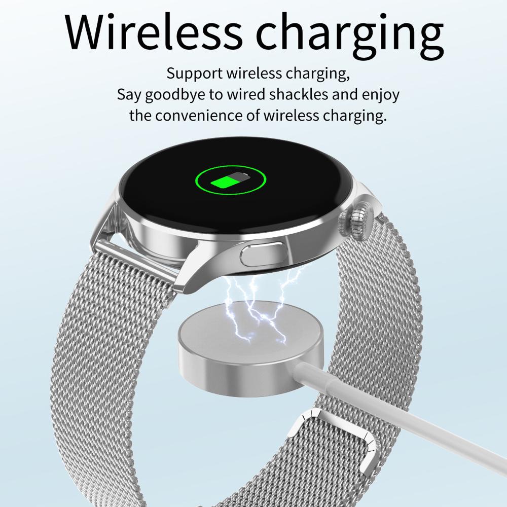 Heart Rate Compass SmartWatch Women Waterproof Smart Watch Men AMOLED HD Screen Blue Tooth Call AI Assistant GPS Trajectory NFC