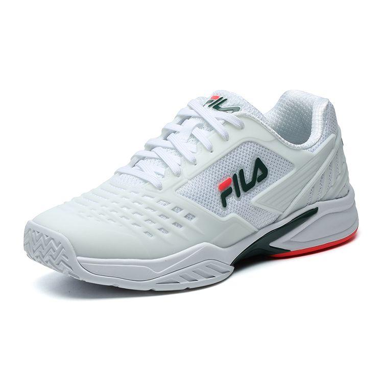 Fila Heritage-FHT Athletics Classic Retro Fabric Low-Top Training Running Shoes Women Sneaker Cloud-White A12W122303FWT